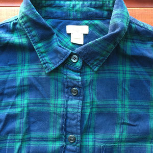 J. Crew Factory Flannel - M